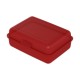 Vorratsdose School-Box groß, mit Trennschale - trend-rot PP